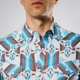 Camisa Rock&Roll MC Aztec Turq 009